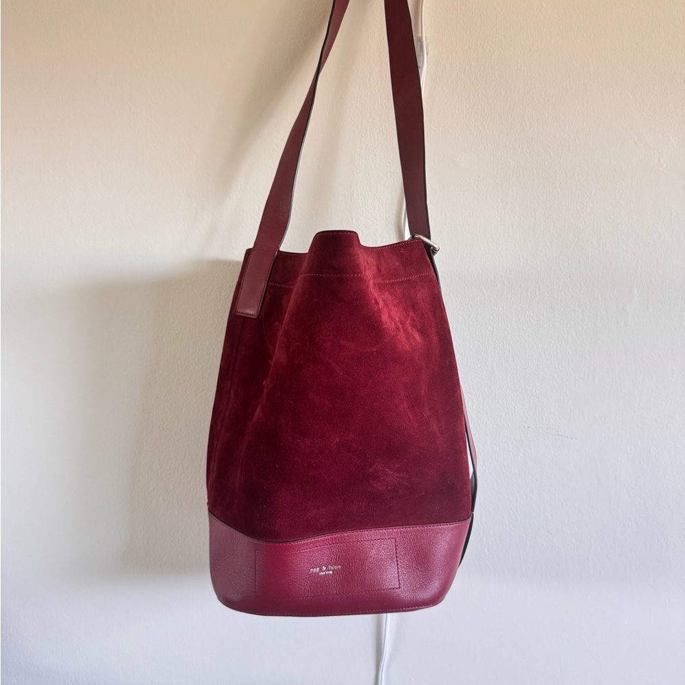 Rag and Bone Suede Bucket Bag - Picture 2 of 8